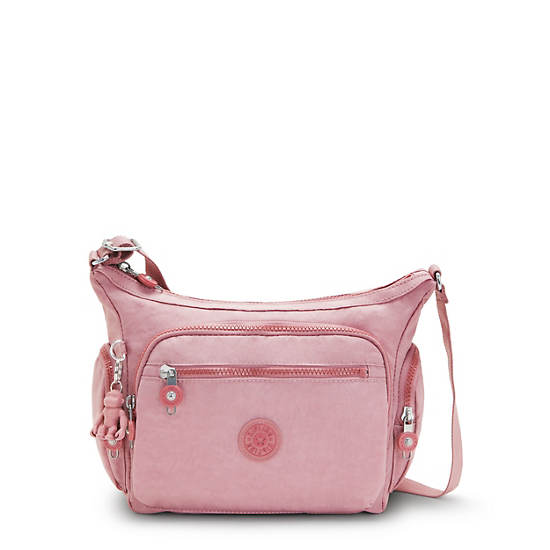 Kipling Gabbie Small Crossbodytassen Beige Roze | NL 2078MQ